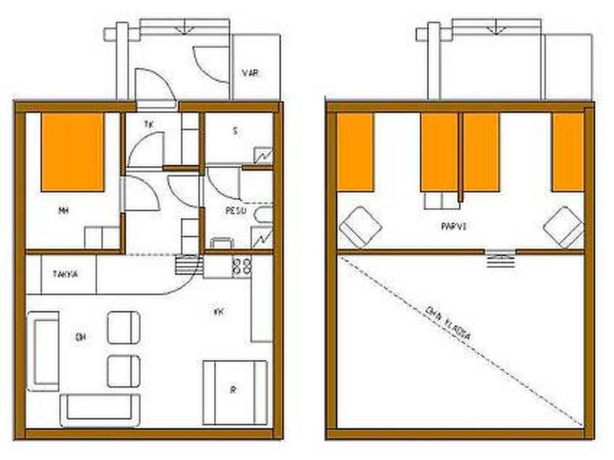 Дома для отпуска Holiday Home Vuokatinportti b4 Lahdenperä-27